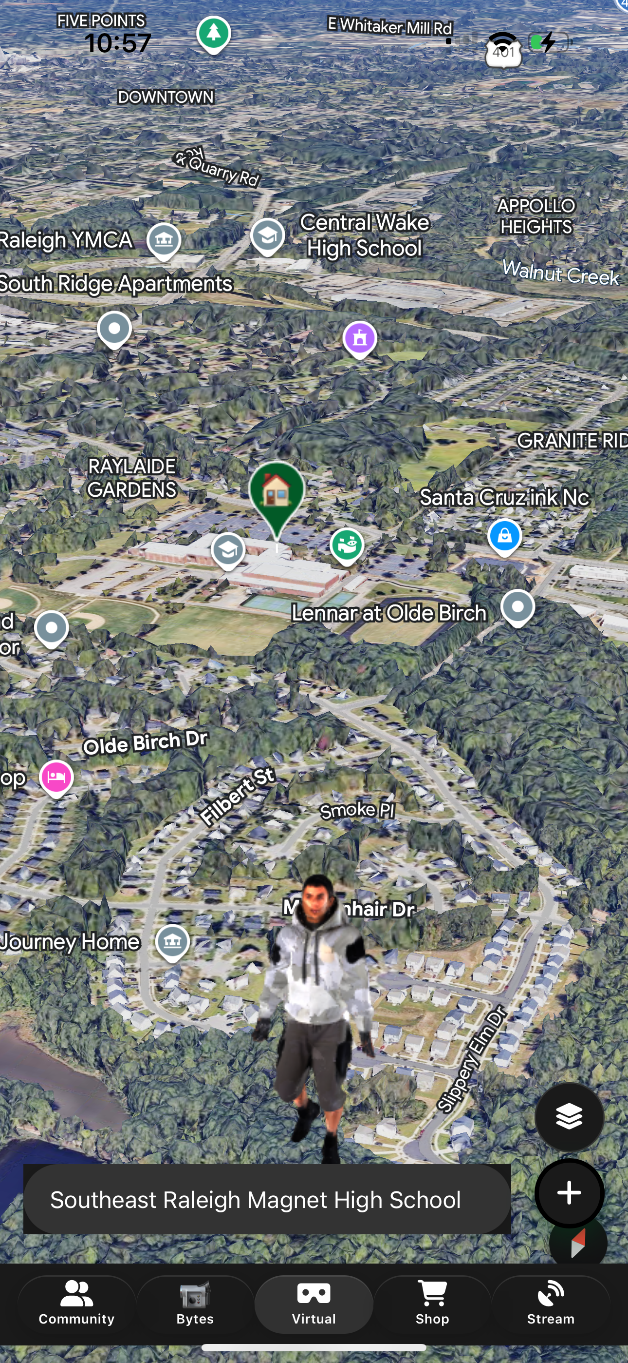 Mobile app screenshot