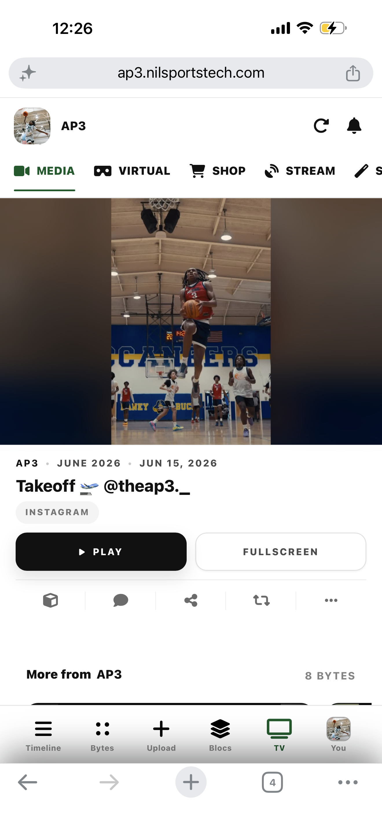 Mobile app screenshot